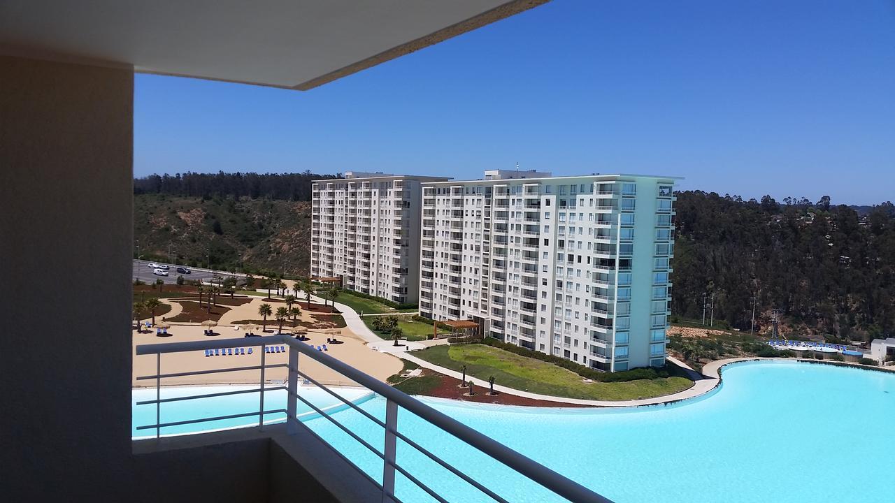 Algarrobo, Laguna Bahia Espectacular Bagian luar foto