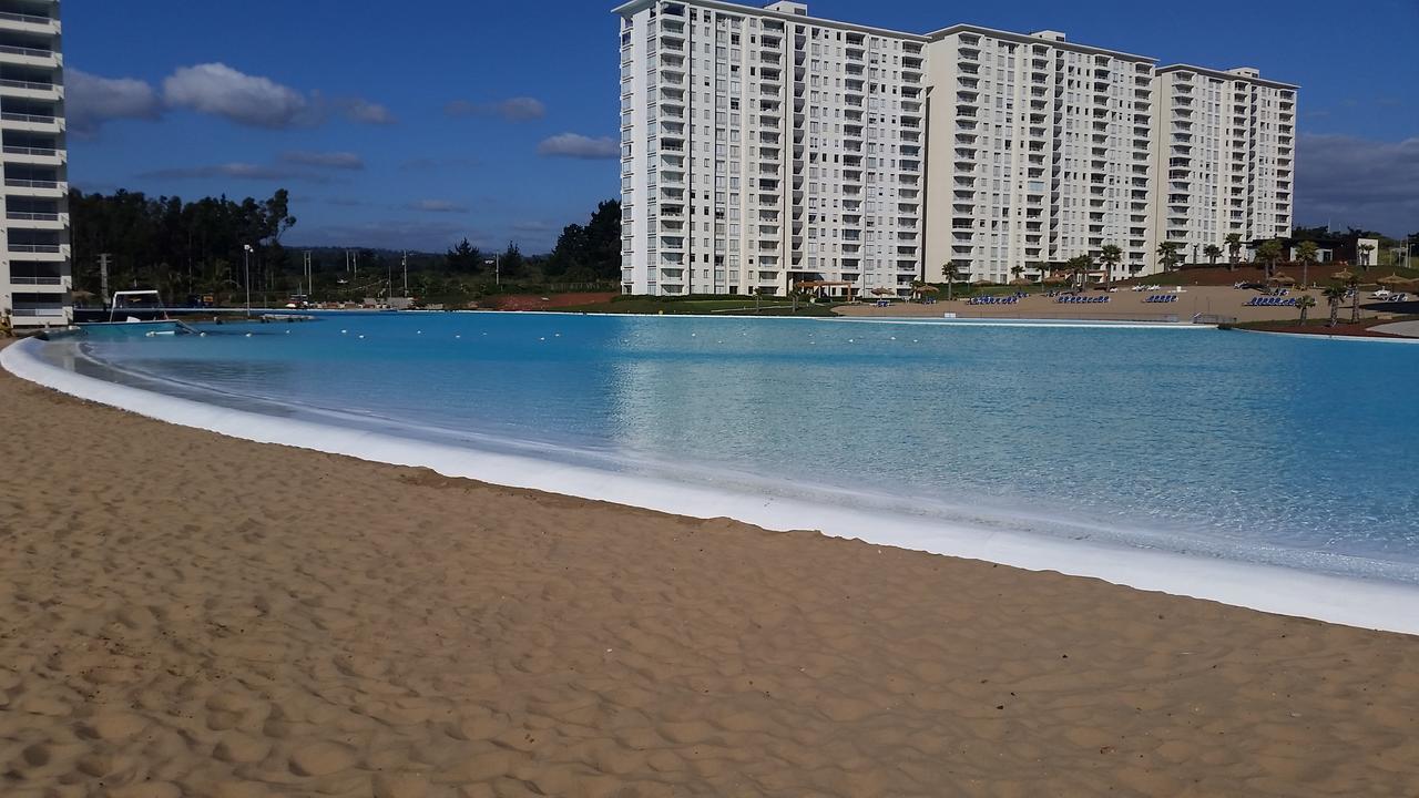 Algarrobo, Laguna Bahia Espectacular Bagian luar foto